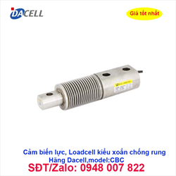 Cảm biến lực, Loadcell kiểu xoắn chống rung Dacell CBC (10;20;50;100;200;500kg)
